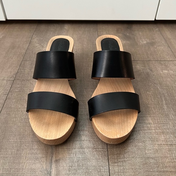 Madewell Clara clog sandal heel 7.5 - Picture 5 of 8